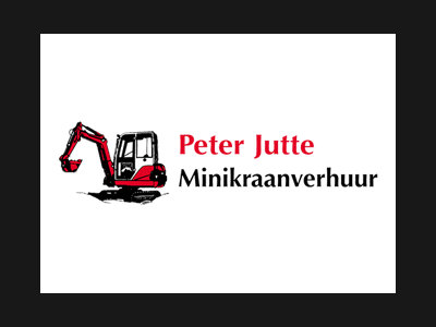 Logo Peter Jutte Minikraanverhuur
